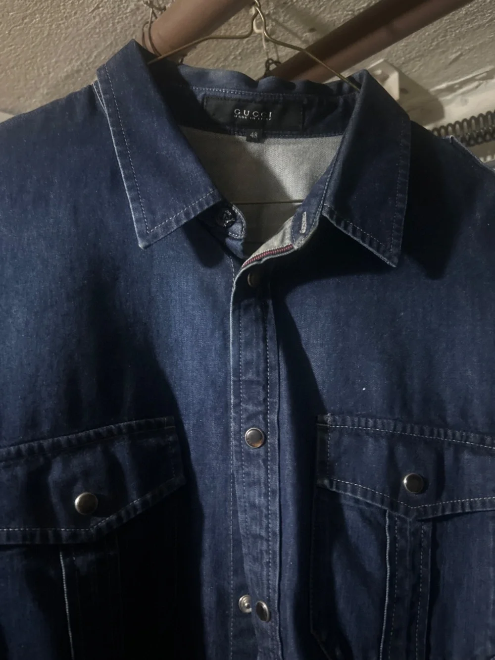 Gucci Demin Western Shirt